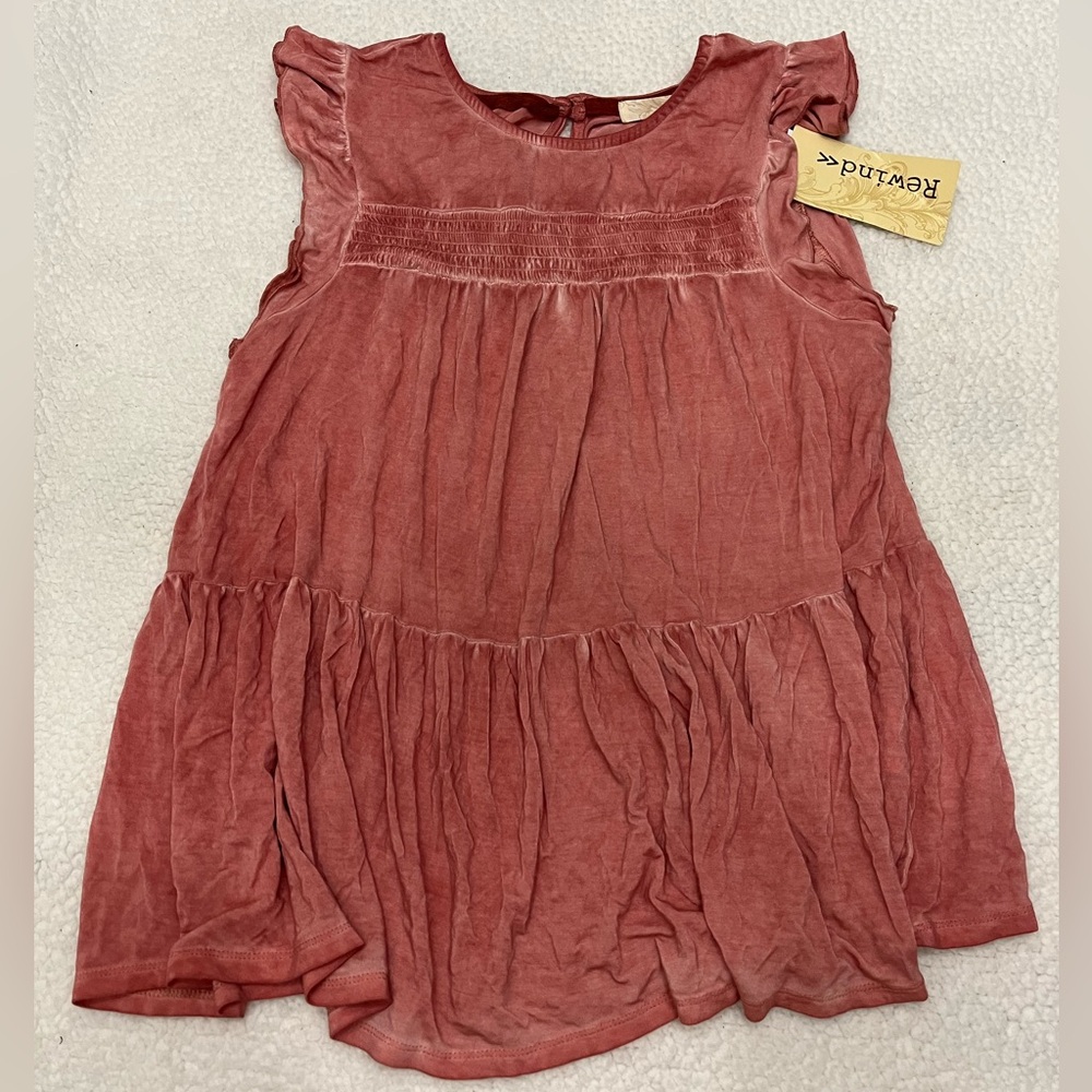 Rewind Pink Ruffled Tank Top